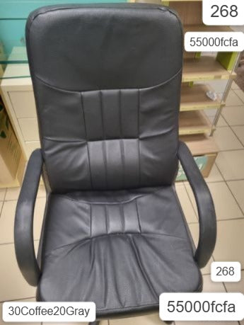 Chaise bureau en cuir Chaise bureau en cuir
